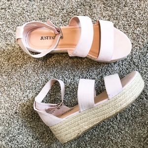 Just Fab Platform Sandals